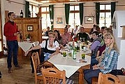 Florian Reitsammer bei der Präsentation des Alpen-Kulinarik-Führers